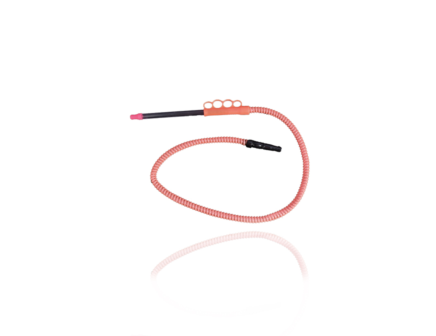 Chrome Fabric Hose with Handle and Rasour Hose